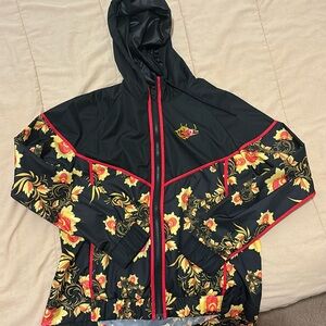Nike women’s flower windbreaker
